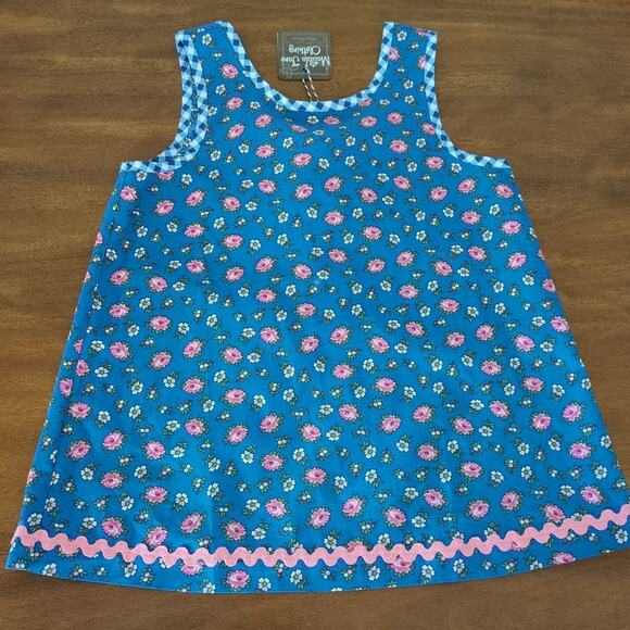 MATILDA JANE Brilliant daydream Flying Kites Blue Blouse Tunic size 12 new w tag - Picture 1 of 7